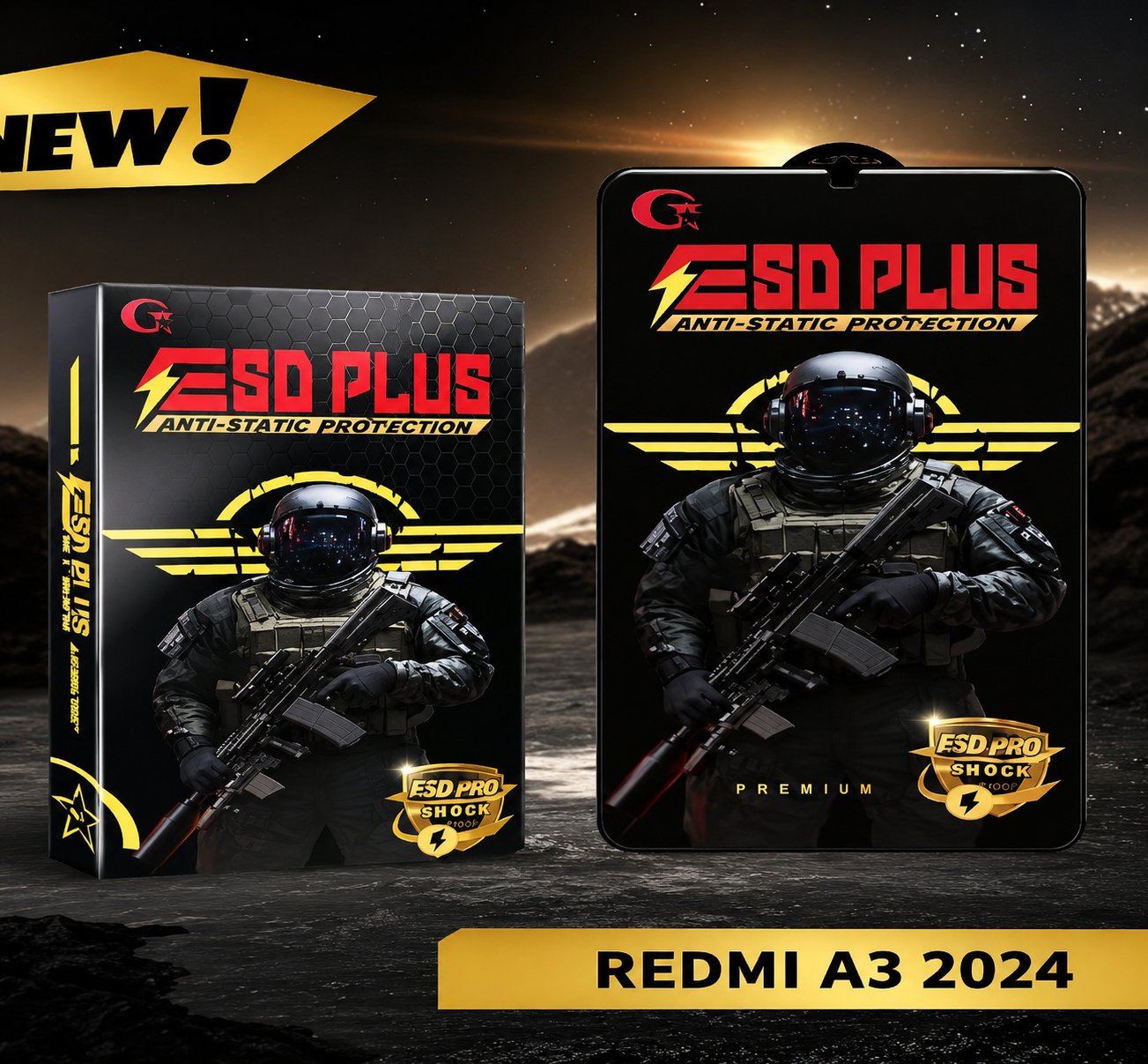 D+ ESD & ARMY ESD PLUS
